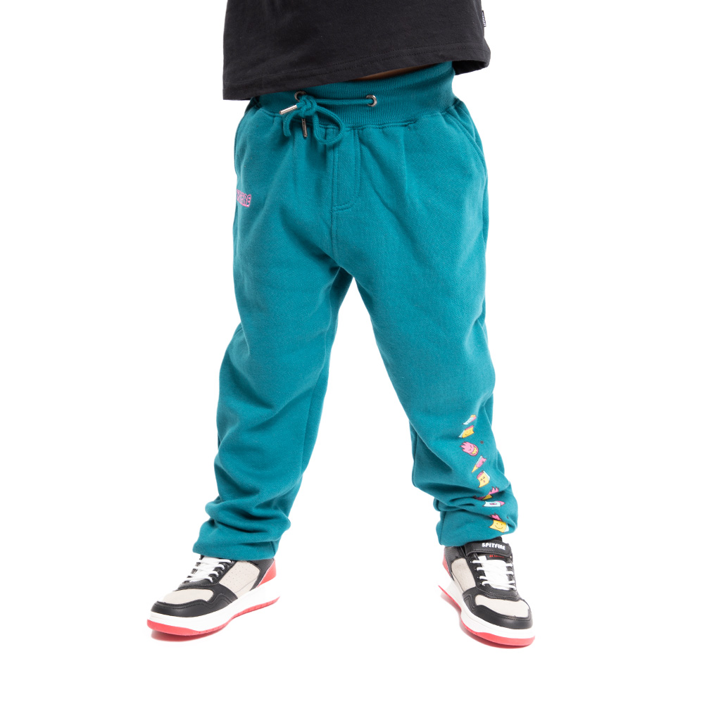 PANTALON JOGGER FLEECE HOMBRE INFANTIL SPITFIRE AZUL