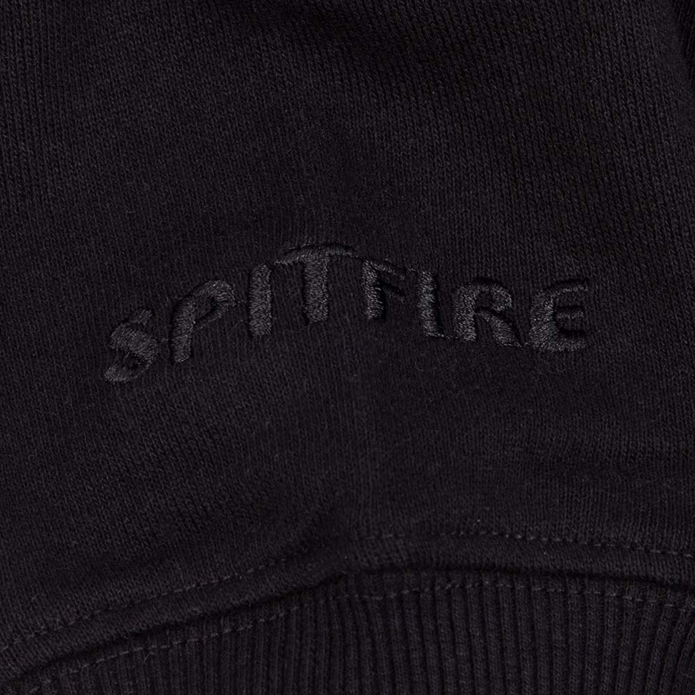 POLERON FULL ZIPPER SPITFIRE JUVENIL NEGRO