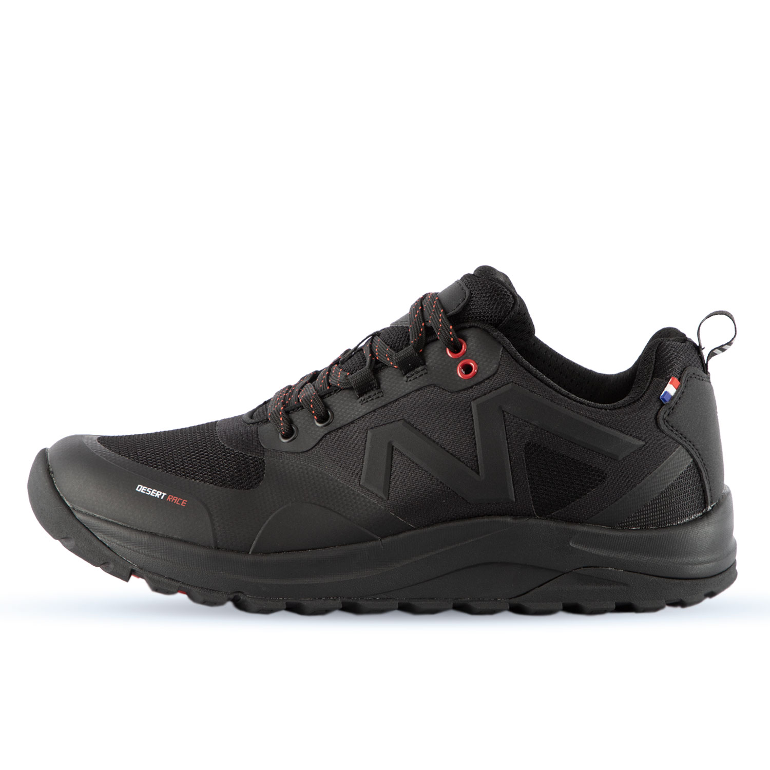 Zapatilla Trail Running Hombre Negro Rojo Michelin Footwear DR28