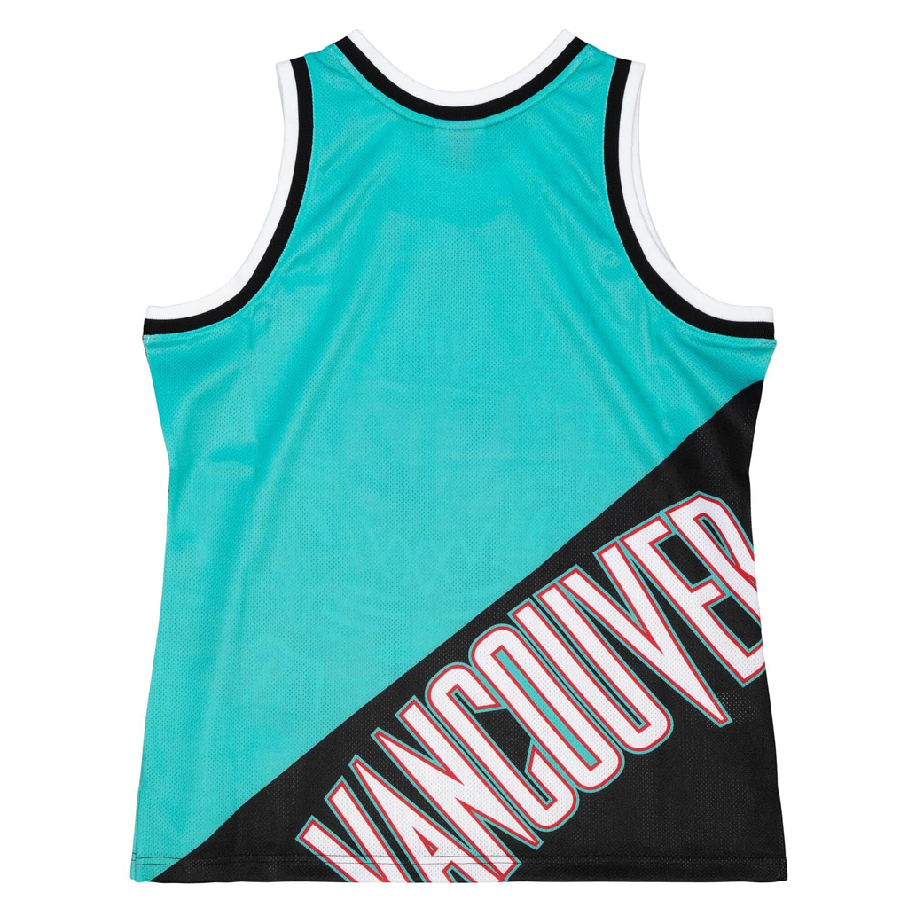 Tank Top Nba Big Face Fashion Tank 5.0 Hardwood Classics Vangri Teal Mitchell And Ness