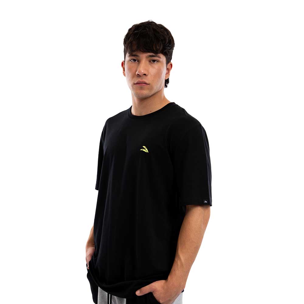 Polera Cac1ke Manga Corta Melted Negro