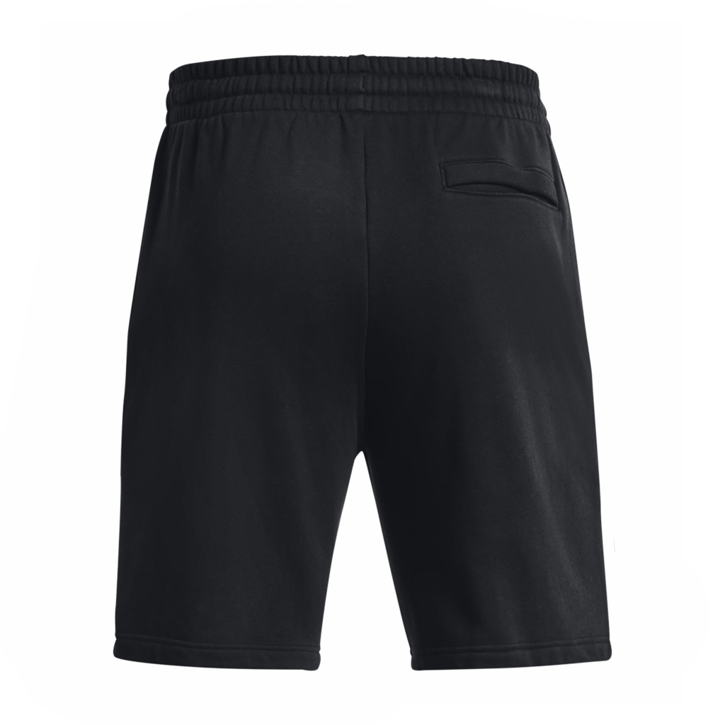 Short Rival Fleece Hombre Negro Under Armour