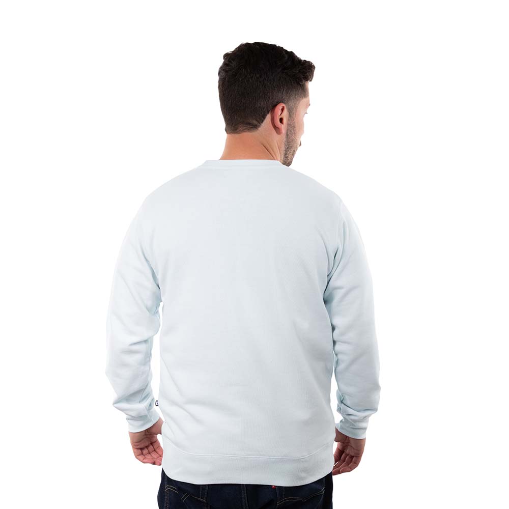 Poleron Hombre Crew Neck Salty Celeste Hang Loose