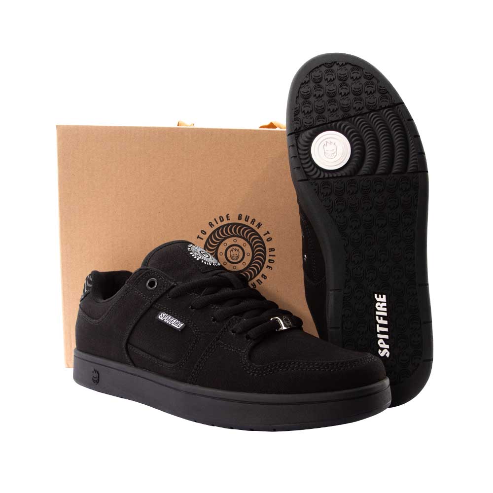 Zapatillas de Hombre Spitfire 360 Canvas Negro-Negro