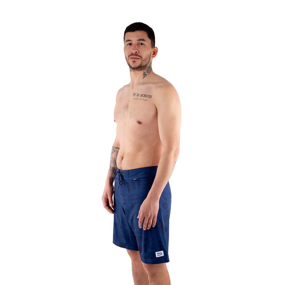 Traje De Baño Hombre Elements Azul Hang Loose