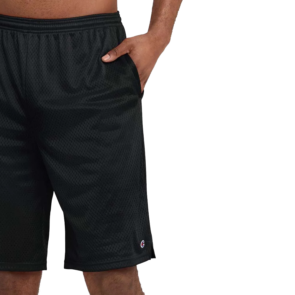 Short Hombre Negro 9-Inch Classic Mesh Champion