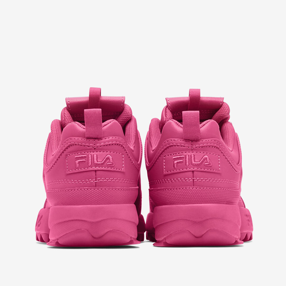 Zapatillas De Mujer Fila Disruptor II Premium Rosado