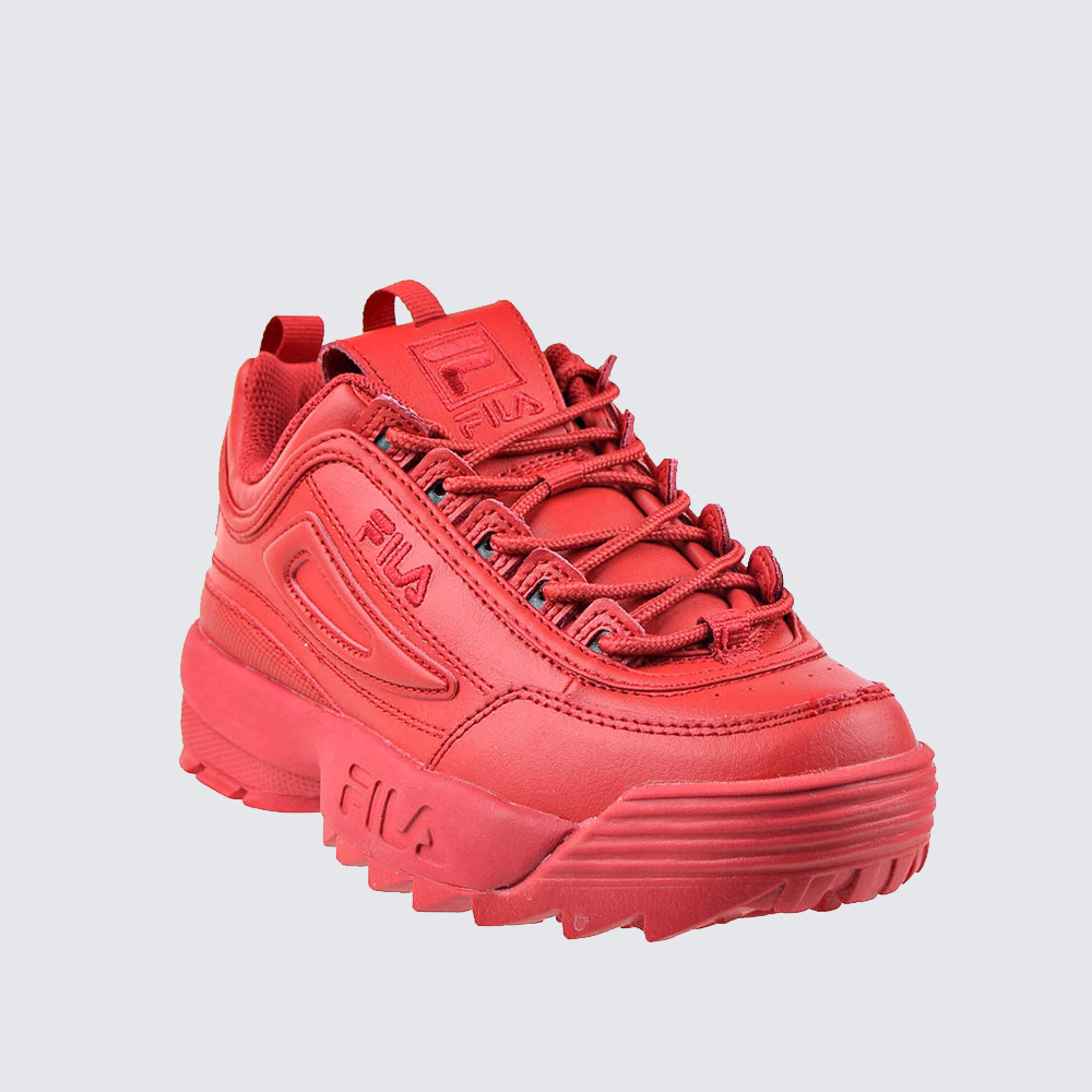 Zapatillas De Mujer Fila Disruptor II Rojo