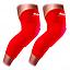 Rodilleras Compresion Largas Mcdavid Rojo