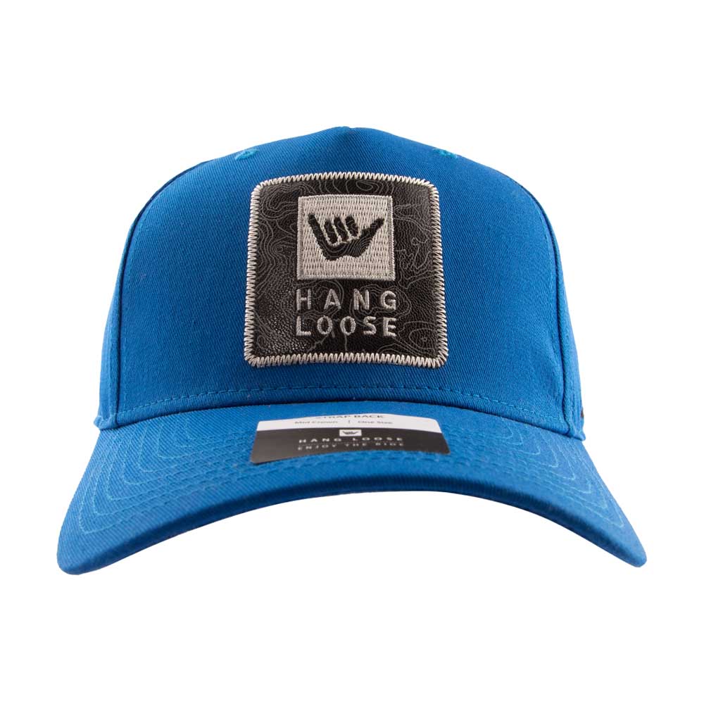 Jockey Gorro Hombre Curvo Azul Hang Loose