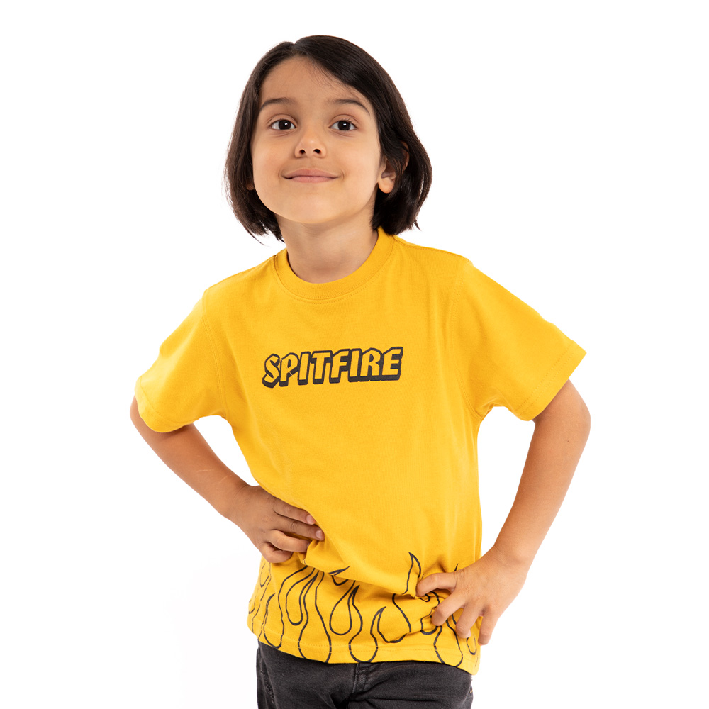 Polera Infantil 360 Flip Amarillo Spitfire