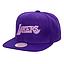 Gorro Snapback Monochromatic Los Angeles Lakers Mitchell And Ness