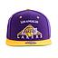 Gorro Snapback Nba Los Angeles Lakers Morado Mitchell And Ness