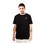 Polera Manga Corta Negro Vortex Spitfire