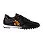 Zapatillas Baby Futbol Turf Negro Naranjo Finta Cac1ke