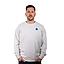 Poleron Hombre Crew Neck Minilogo Gris Claro Hang Loose