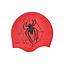 Gorro Natación Spiderman Web Rojo