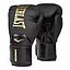 Guantes Box Everlast Elite 2 Negro Dorado